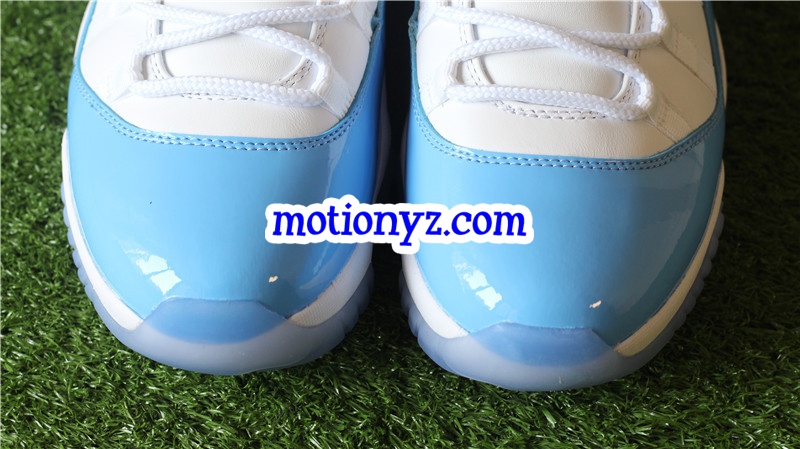 Authentic Air Jordan 11 Low Columbia Blue